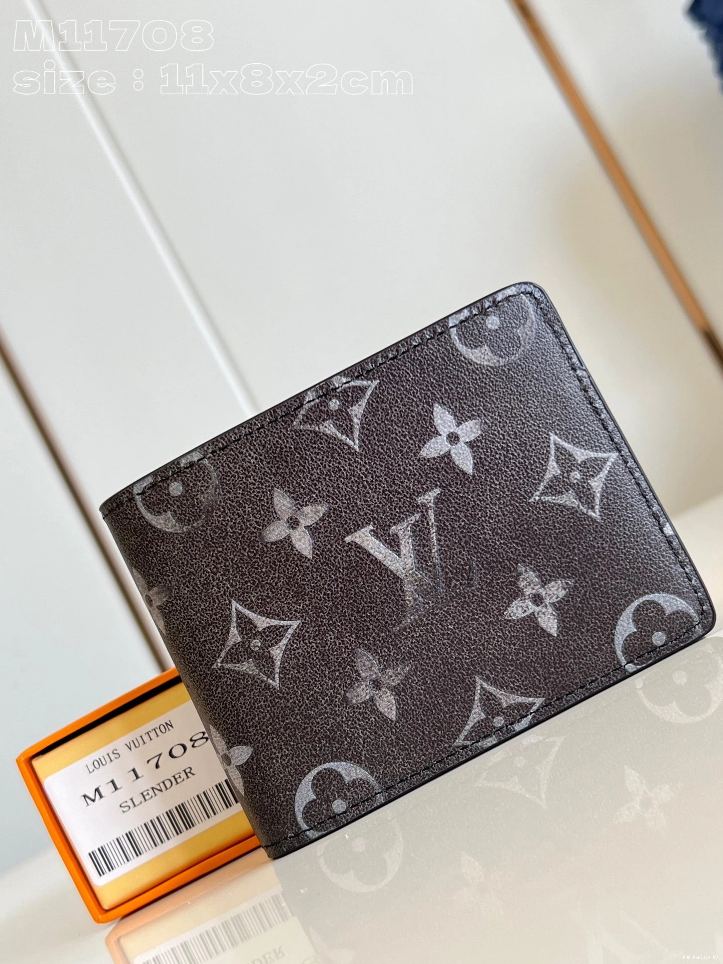 Aaa replica bags WALLET-11*8.5*2CM LOUIS SLENDER VUITTON 0809